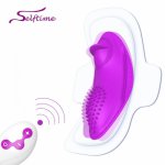 New Wireless Remote Control Vibrator Panties Vibrating Egg Wearable Tongue Vibrator G Spot Clitoris Sex toy for Women