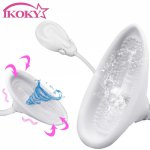Ikoky, IKOKY Tongue Vibrators Clitoris Stimulator Nipple Suck Cup Sucking Vibrators Electric Vacuum Pump Vagina Pump Sex Toys For Woman