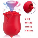Clitoral Vibrator Oral Suction Tongue Licking Sucking Massager Rechargeable Silicone Sucker Stimulator Adult Sex Toys For Women
