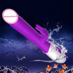 ORISSI G Spot Rabbit Vibrator for Women Dual Vibration Silicone Waterproof Female Vagina Clitoris Anal Massager Sex Toys Shop