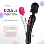 AV Vibrator Rechargeable Sex Tools For Couple Wireless Vibrator Adult Products 18 Female Masturbation Clitoral Stimulator