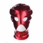 Face Mask Restraint Sex Toys for Couples Adult Games Fetish BDSM Bondage Soft PU Leather Hood Mask Open Mouth And Eyes Head