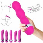 Adult Games G Spot Dildo Vibrator Vagina Clitoris Stimulate Massager Masturbation Magic Wand AV Stick Adult Sex Toys For Women