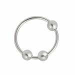 3 Bead Metal lock Ring Sex Tools For Men Poppers For Sex Erotic And Sexual Toys Good Vibrant Juguetes Sexuales Sex Dolll For Men