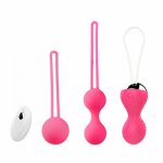3Pcs/Set Vagina Trainer Vibrator Kegel Balls Vagina Tightening Exerciser Sex Toys For Women 10 Speed Postpartum Repair