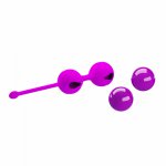 Smart Love Ball Vaginal Tighten Exercise Machine Silicone Kegel Ball Trainer Removeable Ben Wa Balls Sex Toys for Adult Women