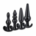 4Pcs/set Adult Silicone Beads Sex Erotic Toys For Women Soft Silicone BDSM Mini Anal Plug Butt Plug For Woman Men Gay