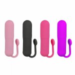 G Spot Vagina Massager Woman Masturbation AV Stick Tongue Double Vibrators Oral Sex Erotic Toys Clitoral Stimulator USB-charging