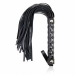 1PC 39cm PU Leather Fetish Bondage Sex Whip Flogger Bdsm Sex Toy For Couples Women Spanking Paddle Sexy Policy Knout Adult Games
