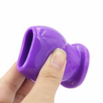 Silicone Hollow Dildo Anal Plug Massager Vagina Peep SM Erotic Toys Prostate Butt Plug Anal Beads Adult Sex Toys For Men Woman