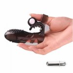 G Spot Finger Bullet Vibrators Silicone Vaginal Massage Finger Dance Vibrator Clitoris Stimulation Masturbate Sex Toys For Women