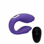 U Shape Vibrator Wireless Remote Control 10 Speed Vibrator for Women G-Spot Stimulate Vibrating Egg Adult Sex Toy for Couple