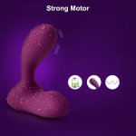 Prostate Massage Vibrator Waterproof 7 Speeds Dual Vibrating Anal Plug Prostata Clitoris Stimulator Erotic Sex Toy for Women Man