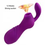 Clit Sucker Vibrator Blowjob Nipple Sucking Sex Oral Licking Clitoris Stimulator Vibrating Sex Toys for Women Erotic
