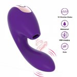 RINARIN Sucking Vibrator for Women Oral Sex Vibrating Massager Clitoris G-spot Vaginal Stimulator Dildo Vibrator Sex Toys