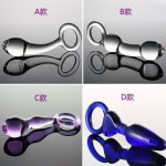 Crystal Glass Anal Butt Plug For Men And Women Anal Sex Toys
