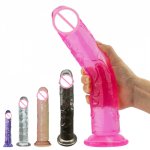 Realistic Dildo Cup Erotic With Super Strong Suction Dildo Sex Toys for Woman Adult Artificial Penis G-Spot Simulation Toy