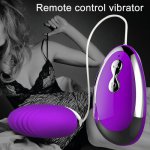 Women Masturbator Vibrator With Wireless Remote Control Vibrating Egg Rechargeable Clitoris Massager Sex Toys For Women-35