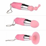 3Pcs/Set Nipple Clitoris Stimulator G-spot Mini Vibrator Anal Butt Plug Prostate Massage Strapon Adult Sex Toys For Woman/gay