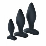 90/122/139CM Sexy Black Silicone Anal Plug Massage Adult Sex Toys For Women Man Gay Anal But Plug Set Butt Plugs Sex Products