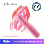 Blush Lipstick Vibrator Dildo Vibrators AV Stick G-spot Clitoris Stimulator Mini Sex Toys for Women Maturbator Sex Products