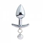 Metal Silicone Bells Anal Plugs Detachable Anchor Anal Plugs Go Out To Wear Anal Plugs