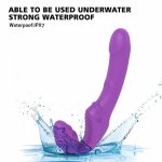 Dildo double motor waterproof double faucet vibrating female masturbator 9 vibration modes sex toys for woman