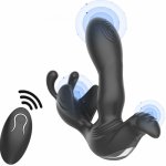 Anal Vibrator Male Prostate Massager Scrotum Testicular Massage Butt Plug Anal Sex Toys For Men Women G Spot Clitoris Stimulator