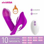 Heating Adult Sex Vibrating Panties Dildo Remote Control Wireless Bullet Vibrator Clitoris Erotic Toys For Women Intimate Goods