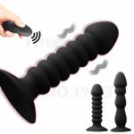 Remote Control Anal plug Dildo Vibrator Male Prostate Massager Masturbator Sex Toys For Men Women G-spot Stimulator Butt Plug