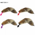 Zerosky, Silicone Anal plug Fox Tail Anus Butt Plug Sex Products Red Fox Tail Anal Sex Toys for Woman Men Zerosky