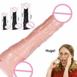Women Artificial Giant Long Suction Cup Anal Dildo Fake Penis Dick Big Huge Realistic Dildo Rubber Penis