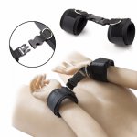 BDSM Bandage Handcuffs Ankle Cuffs Restraint Bondage Set Handcuff Adult Games Erotic Flirting Sex Toys for Women Men and Couples