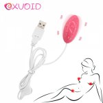 EXVOID Egg Vibrator Sex Toys for Women Orgasm Tongue Oral Licking Vibrators for Woman G-spot Massager Multispeed USB Power