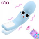 OLO APP Vibrator Vibrating Egg G-spot Massager Vagina Clitoris Stimulator Bluetooth Wireless Remote Control Sex Toys for Women