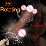 Realistic Vibration Dildo Remote Control Huge Penis Adultos Sex Toys for Women Lesbian Flesh Light Masturbation Adult Toys New