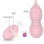 Silicone Kegel Ball Vaginal Tight Exercise Love Egg Vibrator Remote Control Geisha Ben Wa Balls Sex Products Sex Toys For Woman