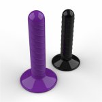 Screw Anal Dildo Prostate Stimulator Anal Expander Butt Plug with Suction Cup Anus Dilator Long Dildos Sex Toys for Woman Man