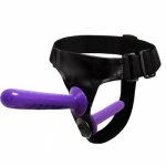 Strap On Double Dildo Vibrator for Women Elastic Harness Belt Strapon Pants For Lesbians Couples Men G Spot Adults Sex Toys