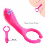 Anal plug G-spot Vibrator Dildo Cock Ring Clip Nipple Clitoris Stimulation Penis Massage Sex Toy For Women Men