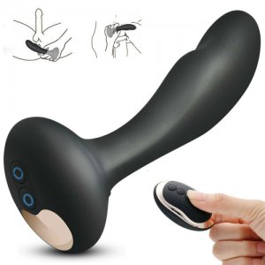 G-spot Clitoral Vibrator 10 Dildo Anal Vibration Modes Male Masturbation Prostate Vibrator Silicone Waterproof Male Sex Toys 18+