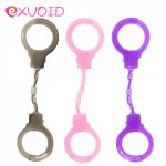 EXVOID Hand Cuffs SM Restraints Sex Toy for Women Men Gay Soft BDSM Bondage Ankle Cuff Restraints Slave Handcuffs