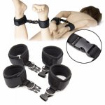 Gags & Muzzles Handcuffs For Sex Open Mouth Gag BDSM Bondage Restraint Fetish Slave Adult Sex Toys For Woman Couples Games