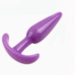2015Hot Sale Anal Plug Sex Toys For Women,Unisex Big Silicon Anal Plug,Anal Trainer,Adult Sex Product