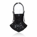 Factory Outlet Head Mask Fetish Unisex Blindfolded Bdsm Bondage Restraint Hood Mask Sex Toys For Couples