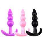 Silicone Anal Vibrator Male Masturbator Butt Plug Adult Sex Toys For Men Anal Plug Prostate Massager Dildo Vibrator Sex Toys