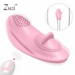 Invisible Wearable Vibrator Wireless Remote Control Clitoris Stimulator Panty Vibrator Portable Vibrating Egg Sex Toys for Women