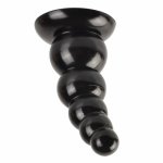 Unisex Anal Beads Plug 5 Balls Butt Plug Suction Cup Dildo Sex Toys For Women Vagina G-spot Masturbation Anus Massager Expander