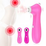Powerful vibrator clit sucker 10 speed nipple sucking blowjob tongue vibrating clitoris stimulator sex toy for woman masturbator
