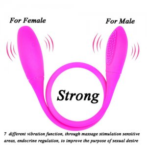 7 Speeds Double Head Jump Egg Bullet Dildo Vibrator Anal Butt Plug Adult Sex Toy For Couple Women Men Rechargeable Dual Vibrator